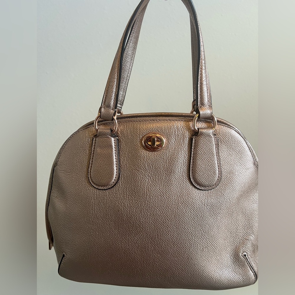 Coach Mini Prince Rose Gold Handbag